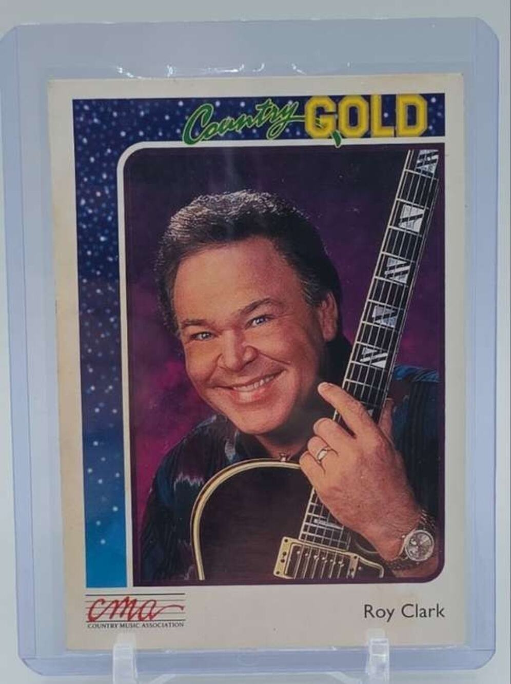 1992 Sterling Country Gold #88 Roy Clark Card - Picture 1 of 2